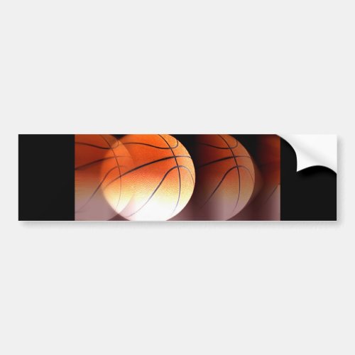 Basketball Ball Bumper Sticker