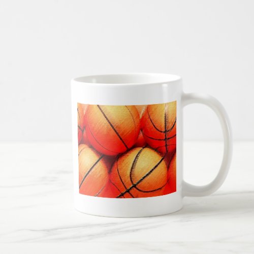 Basketball Ball Coffee Mug