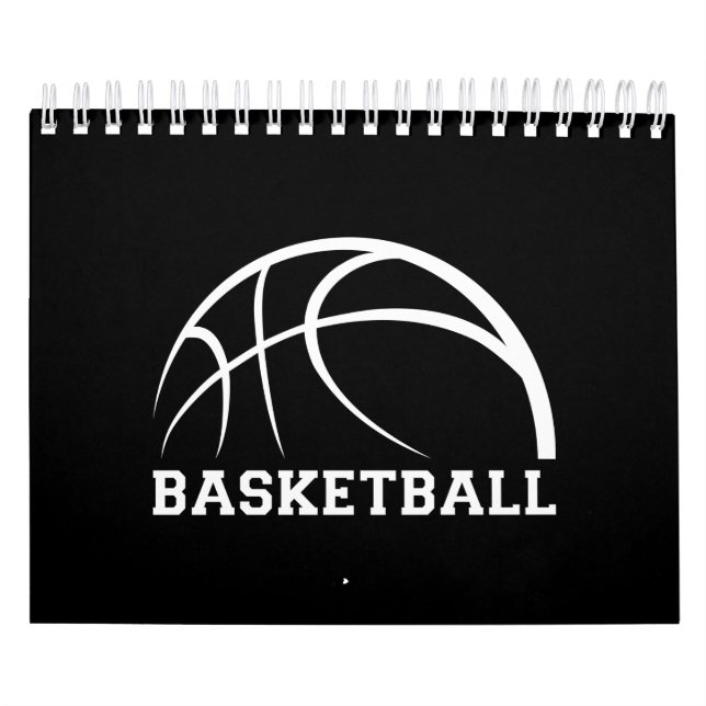 Basketball Ball Design Calendar (Cover)
