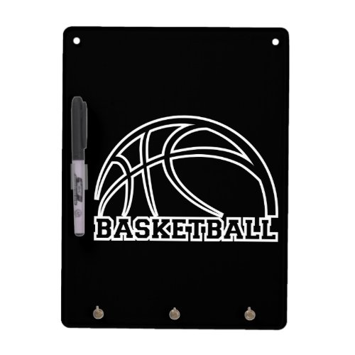 Basketball Ball Design Dry Erase Board