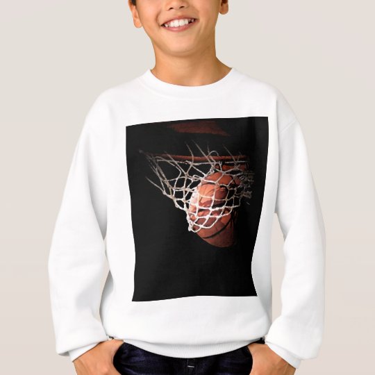 Basketball Ball in Action Sweatshirt