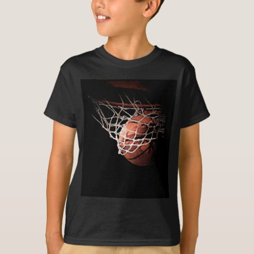 Basketball Ball in Action T_Shirt
