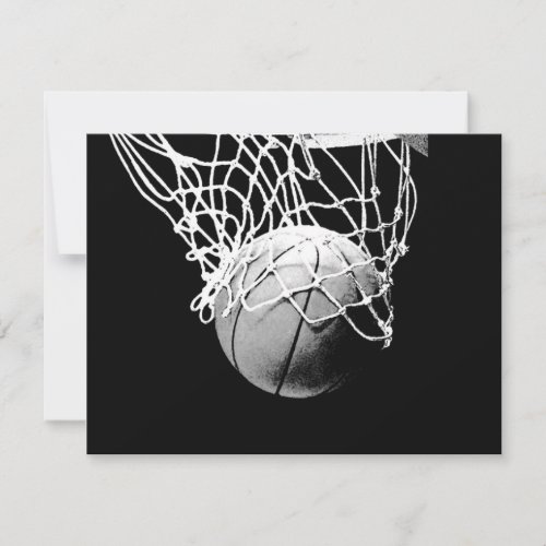 Basketball Ball Invites