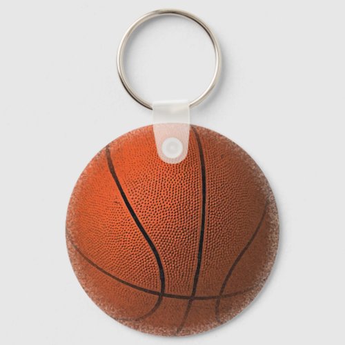 Basketball Ball Keychain