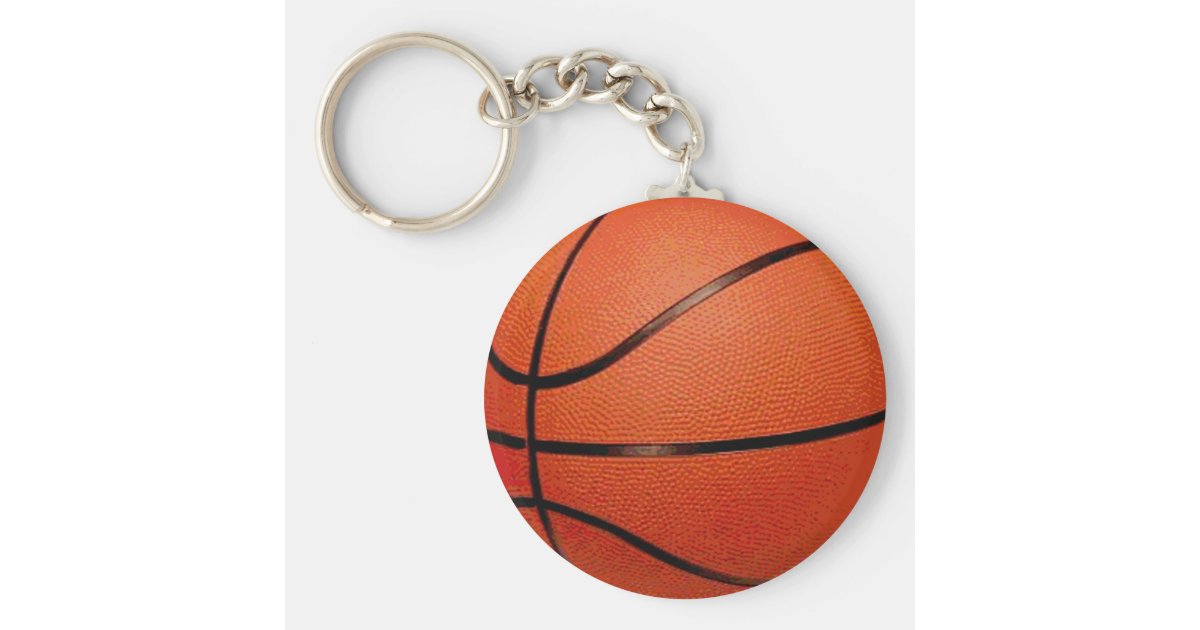 Basketball Ball Keychain | Zazzle