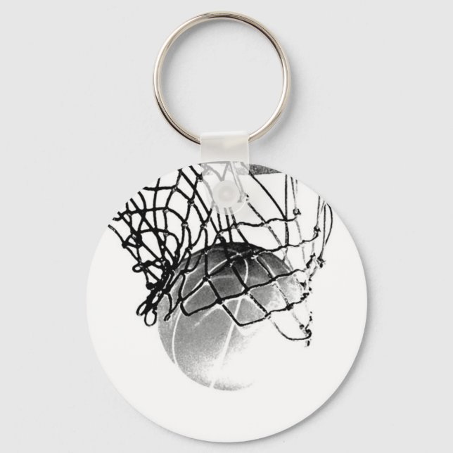 Basketball Ball Keychain (Front)