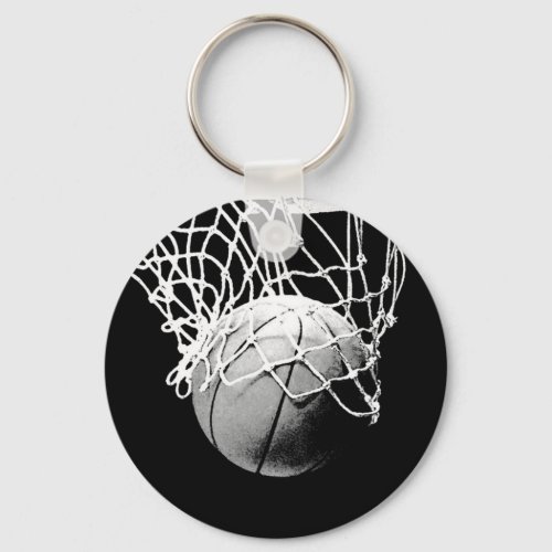 Basketball Ball Keychain