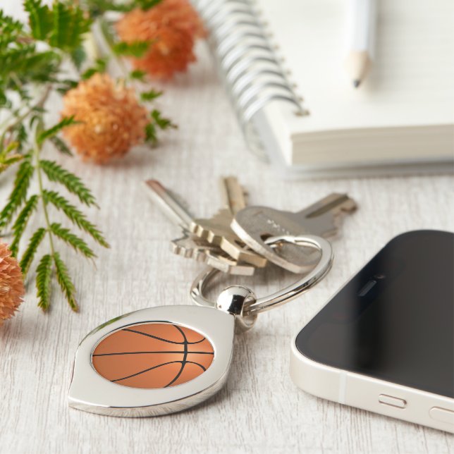 Basketball (ball) keychain (Side)