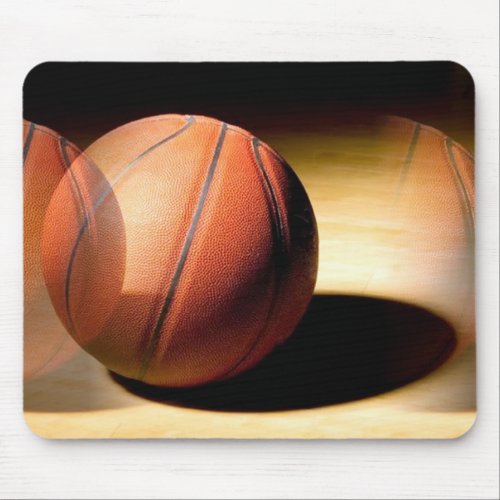 Basketball Ball Mouse Pad