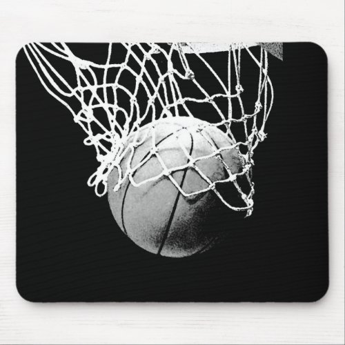 Basketball Ball Mouse Pad