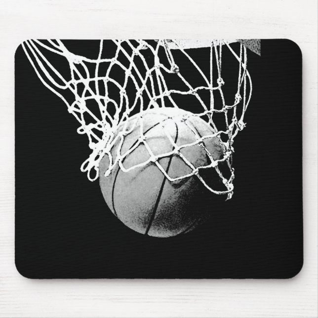 Basketball Ball Mouse Pad (Front)