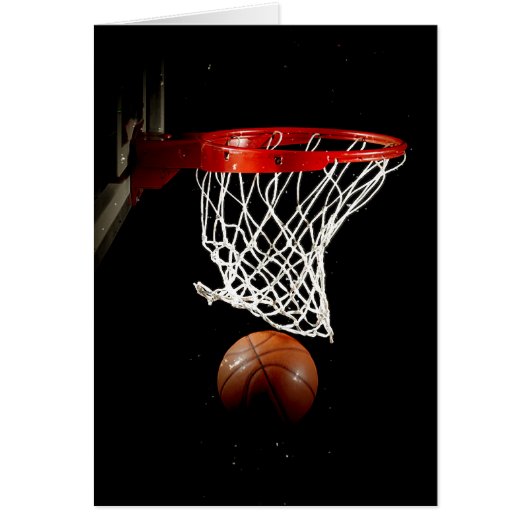 Basketball Ball & Net Cards (Front)