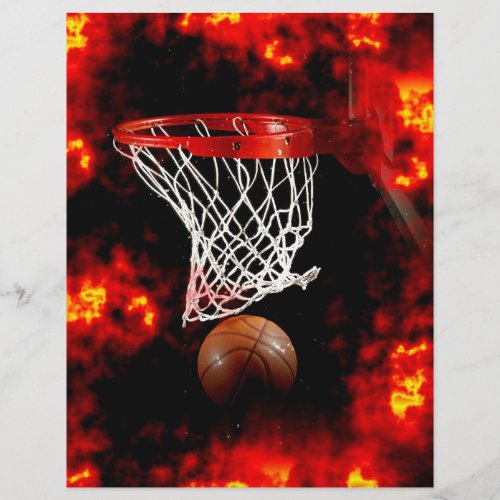 Basketball Ball  Net Flyer