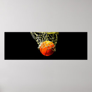 Basketball Net Light Competition Poster