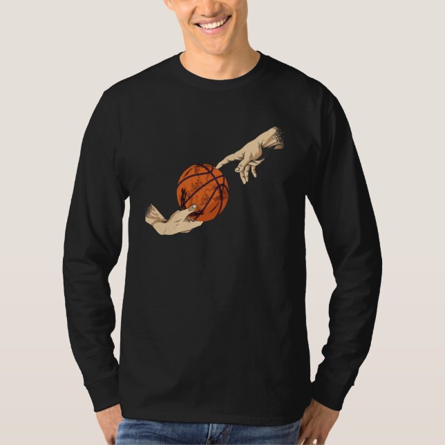 Basketball ball player basketballs USA BASKETBALL T-Shirt (Front)