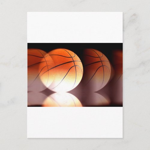 Basketball Ball Postcard