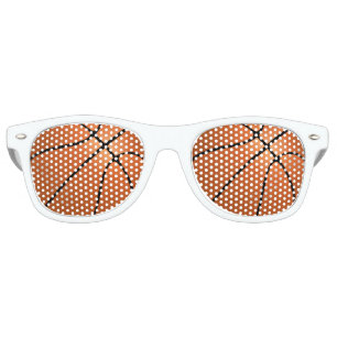 Basketball Ball Sports Fan Retro Sunglasses