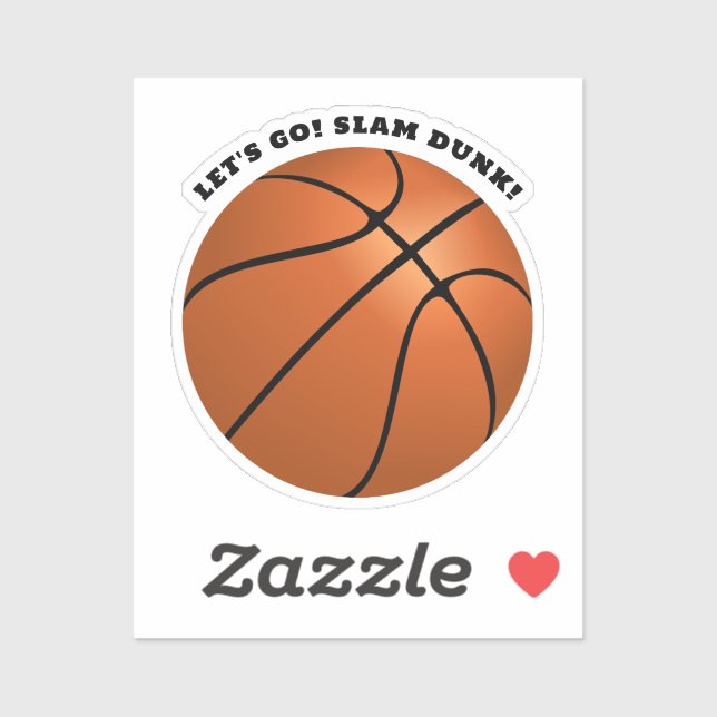 Basketball Ball Sports Sticker (Sheet)