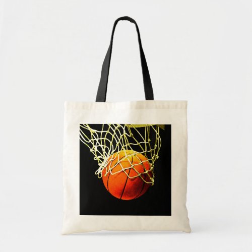 Basketball Ball Tote Bag