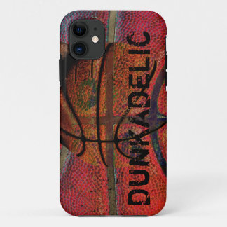 basketball ball - urban grunge - dunkadelic iPhone 11 case