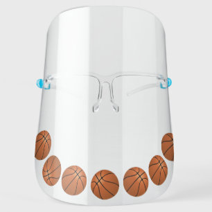 Basketball Balls Boy Kids Face Shield