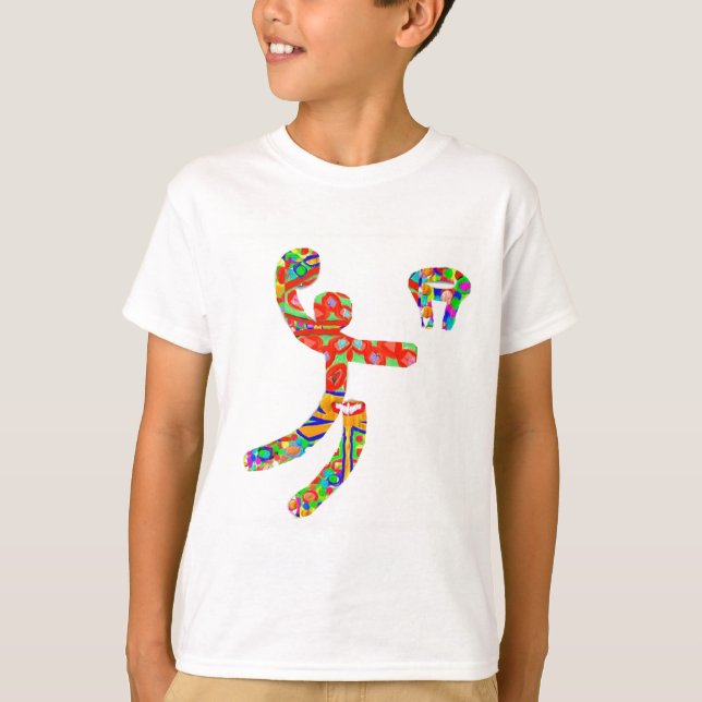 BASKETBALL Basket Ball T-Shirt (Front)