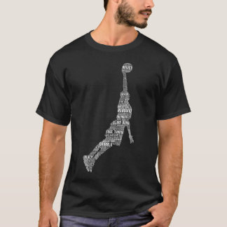 Basketball Basketballer Boys Men T-Shirt
