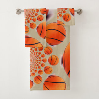 Basketball Bath Towel Set