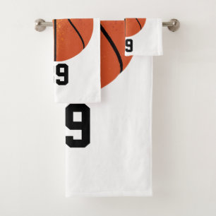 Basketball Bath Towel Set