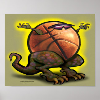 Basketball Beast Poster