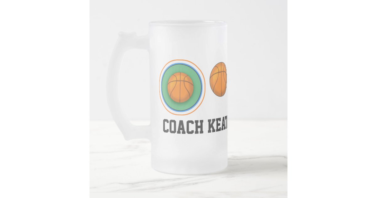 Basketball Beer Mug SRF Zazzle