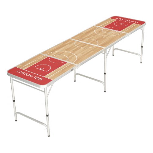 Basketball Beer Pong Table