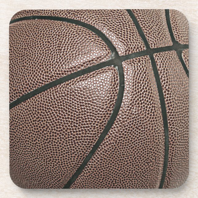 Basketball Beverage Coaster (Front)