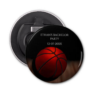 Basketball Birthday / bachelor party - game day Bottle Opener