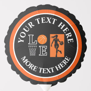 Basketball Birthday Gift, Basketball Team Player Balloon