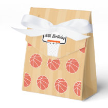 Basketball Birthday Party Guest Thank You Favor Boxes