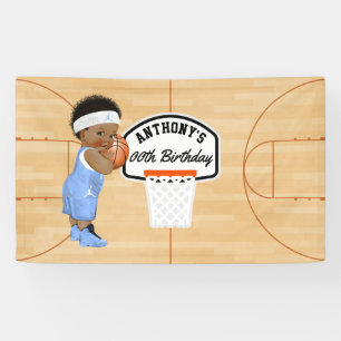 Basketball Birthday Party personalized Banner
