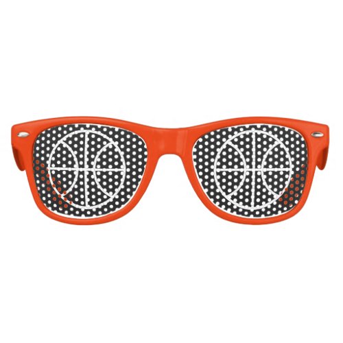 Basketball birthday party shades for sporty kids
