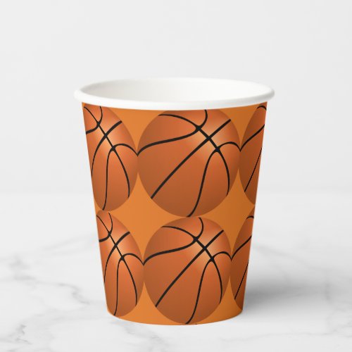 Basketball Birthday Party Theme  Paper Cups