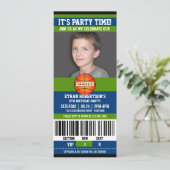 Basketball Birthday Photo Template (Standing Front)
