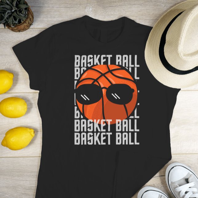 Basketball Black Glasses  T-Shirt (Basketball Black Glasses T-Shirt
)