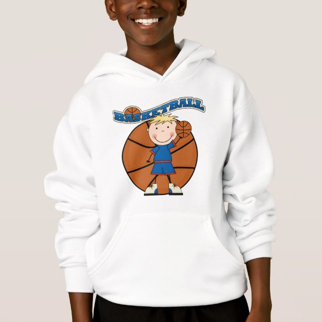 BASKETBALL Blond Boy T-shirts and Gifts (Front)
