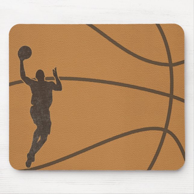 Basketball Boy Ball Mousepad Mouse Pad (Front)