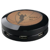 Basketball Boy USB Charging Station (Angled)