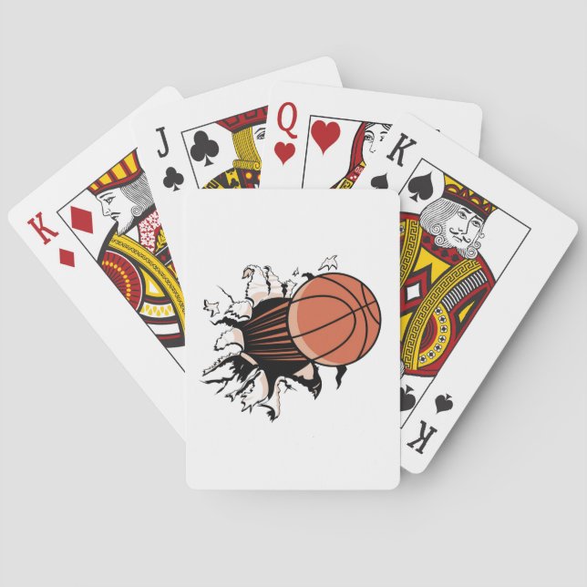 Basketball Breakout  Poker Cards (Back)