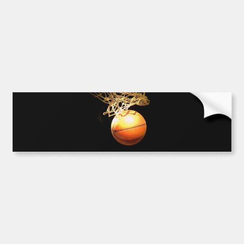 Basketball Bumper Sticker