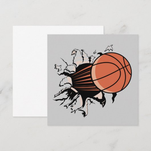 Basketball Burst T-shirts and Gifts (Front/Back)