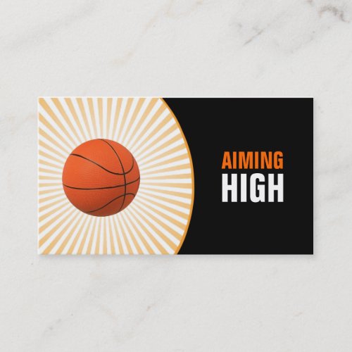 Basketball Business Card