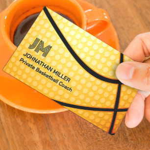 Basketball Business Card Template