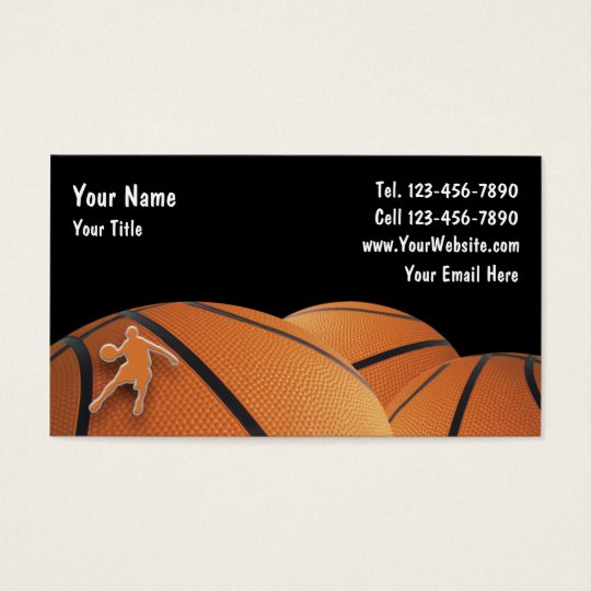Basketball Business Cards